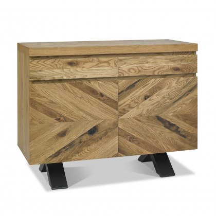 Bosco Rustic Oak Narrow Sideboard