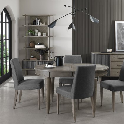 Monet Silver Grey 4-6 Seater Dining Table