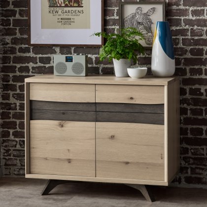 Garner Aged Oak Narrow Sideboard