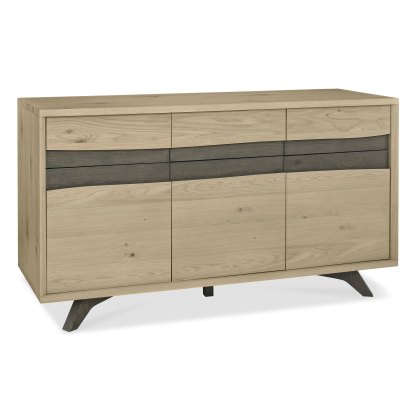 Garner Aged Oak Wide Sideboard