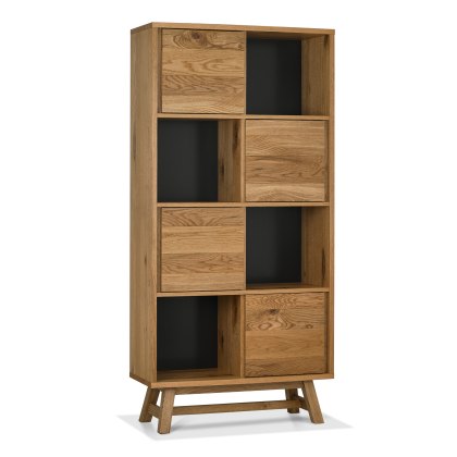 Rosen Rustic Oak Display Cabinet