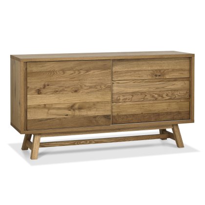 Rosen Rustic Oak Wide Sideboard