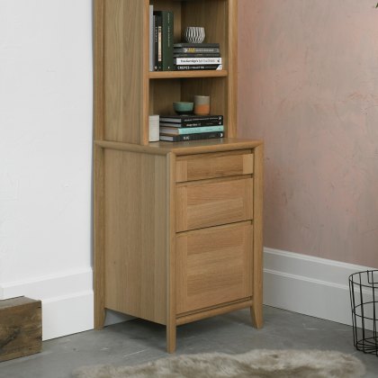 Jasper Oak Filing Cabinet