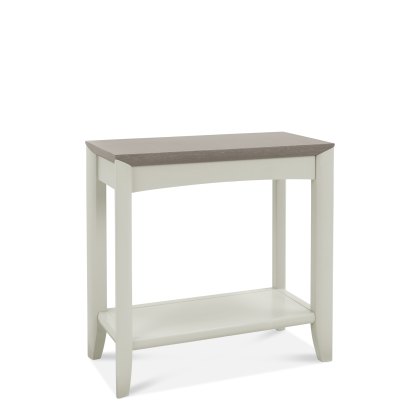 Jasper Grey Washed Oak & Soft Grey Side Table