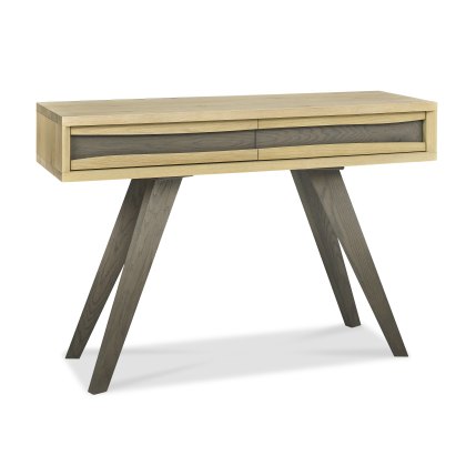 Garner Aged Oak Console Table with Drawers