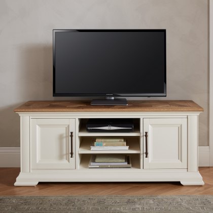 Rivera Two Tone Wide TV Unit