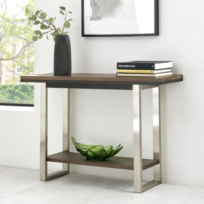 Turner Dark Oak Console Table