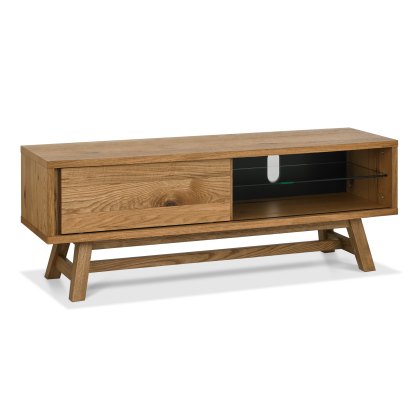 Rosen Rustic Oak Entertainment Unit