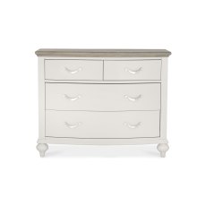 Miller Grey Washed Oak & Soft Grey 2+2 Drawer Chest