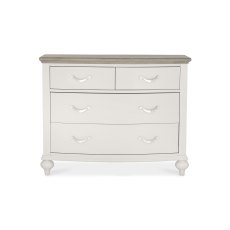 Miller Grey Washed Oak & Soft Grey 2+2 Drawer Chest