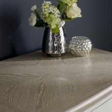 Miller Grey Washed Oak & Soft Grey Dressing Table