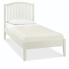 Palmer Soft Grey Slatted Bedstead Single 90cm