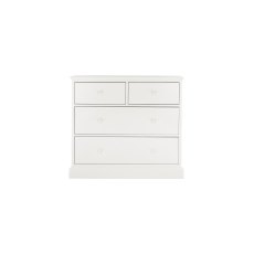 Palmer White 2+2 Drawer Chest