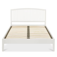 Palmer White Slatted Bedstead Double 135cm