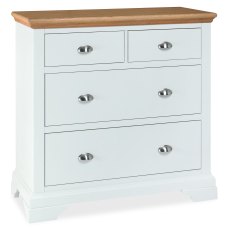 Colman Two Tone 2+2 Drawer Chest