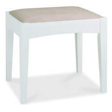 Colman Two Tone Stool - Sand Fabric