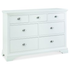 Colman White 3+4 Drawer Chest