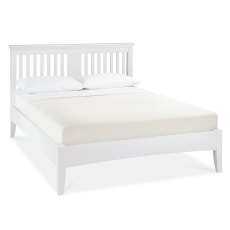 Colman White Bed Frame King 150cm