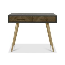 Morreto Fumed Oak & Peppercorn Dressing Table