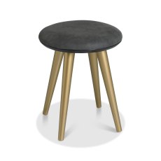 Morreto Fumed Oak Stool