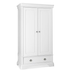 Venet White Double Wardrobe