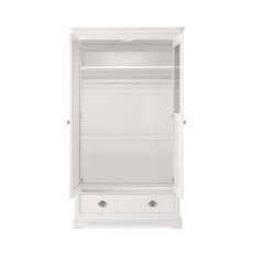 Venet White Double Wardrobe