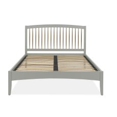 Larsen Scandi Oak & Warm Grey Low Footend Bedstead King Size 150cm