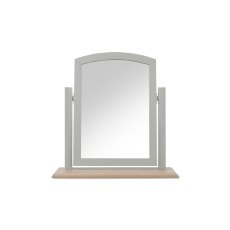 Larsen Scandi Oak & Warm Grey Vanity Mirror