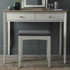 Larsen Scandi Oak & Soft Grey Dressing Table