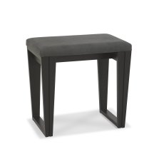 Turner Peppercorn Stool - Dark Grey Fabric