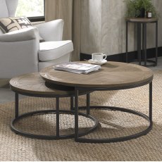 Lloyd Weathered Ash Coffee Nest of Tables