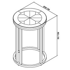 Lloyd Peppercorn Ash Side Table