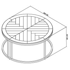 Lloyd Peppercorn Ash Coffee Table