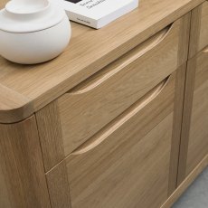 Rushbury Oak Wide Sideboard