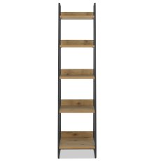Lowry Rustic Oak Narrow Open Display Unit