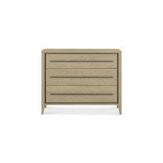 Rimini Aged Oak & Weathered Oak 3 Drawer Chest
