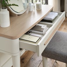Norman Scandi Oak & Soft Grey Dressing Table