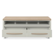Norman Scandi Oak & Soft Grey Entertainment Unit