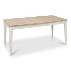 Norman Scandi Oak & Soft Grey 4-6 Extension Dining Table