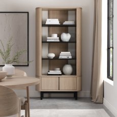 Astra Scandi Oak & Peppercorn Display Unit