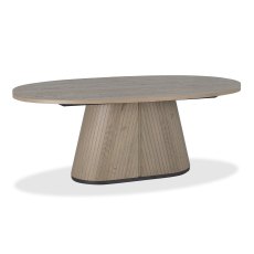 Astra Grey Oiled Oak & Peppercorn 6 Seater Table