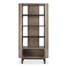 Astra Grey Oiled Oak & Peppercorn Display Unit