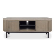 Astra Grey Oiled Oak & Peppercorn Entertainment Unit