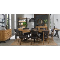 Bosco Rustic Oak 8 Seater Dining Table