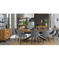 Bosco Rustic Oak 8 Seater Dining Table