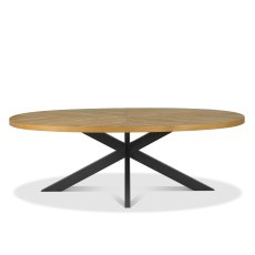 Bosco Rustic Oak 8 Seater Dining Table