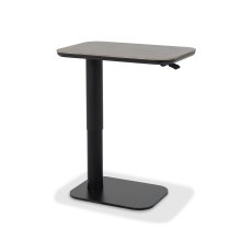 Riley Grey Ceramic Gas Lift Adjustable Sofa Table