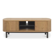 Astra Rustic Oak & Peppercorn Entertainment Unit