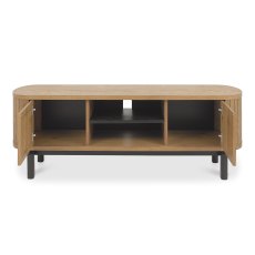 Astra Rustic Oak & Peppercorn Entertainment Unit