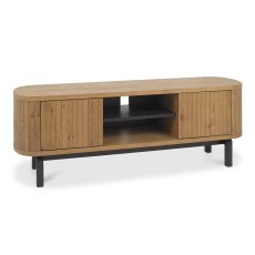 Astra Rustic Oak & Peppercorn Entertainment Unit